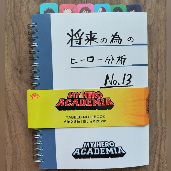 My Hero Academia Tabbed Journal - Picture 6 of 11